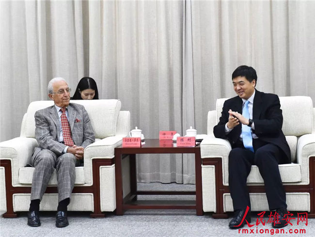 马吉德·萨米一行到雄安新区调研