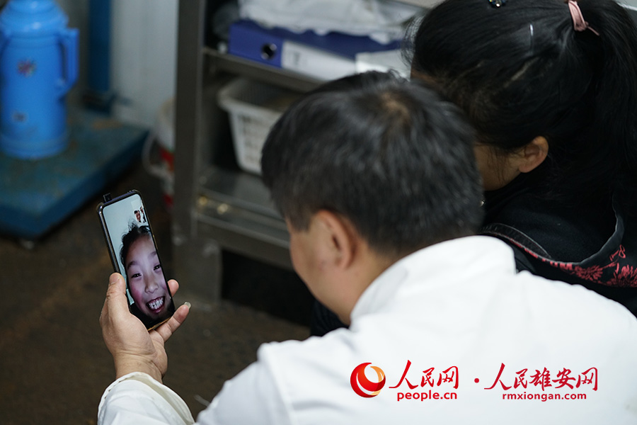 幸福的一家。李兆民攝