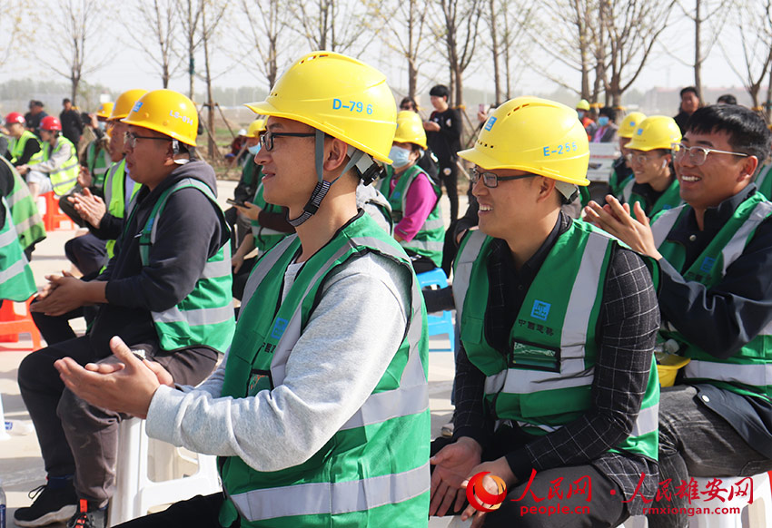 圖為演出現場。中建八局一公司供圖