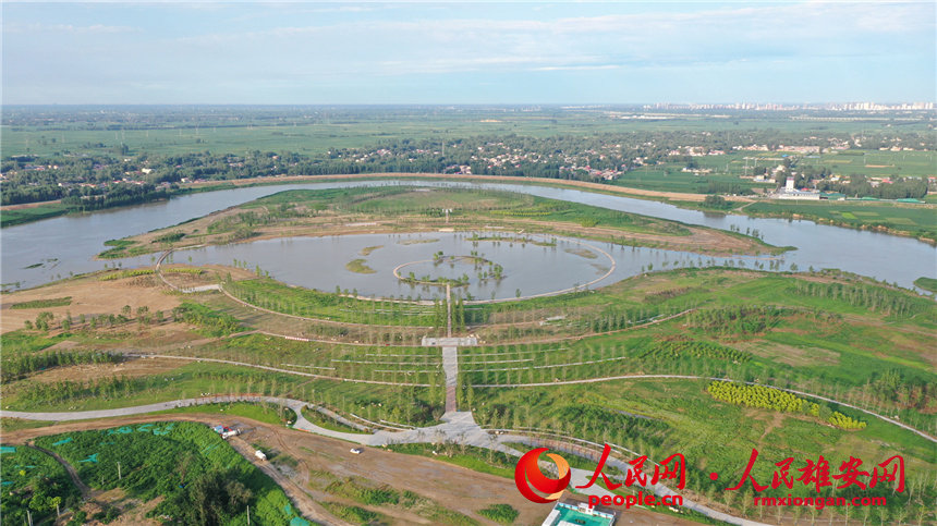 圖為建好后的金灘公園。胡忠 攝