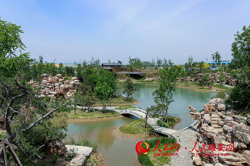 風景秀麗的悅容公園。陳世豪攝