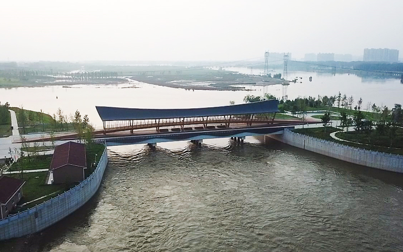 探访雄安新区新建水利防洪设施