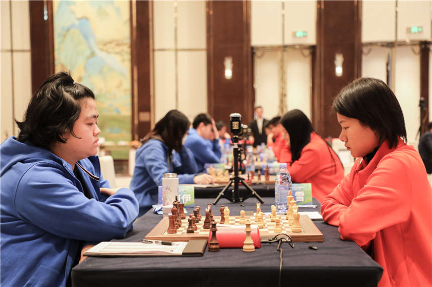 2023中國國際象棋甲級聯賽總決賽激戰正酣