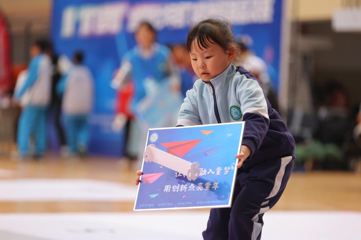 比赛现场。兴学幼儿园供图