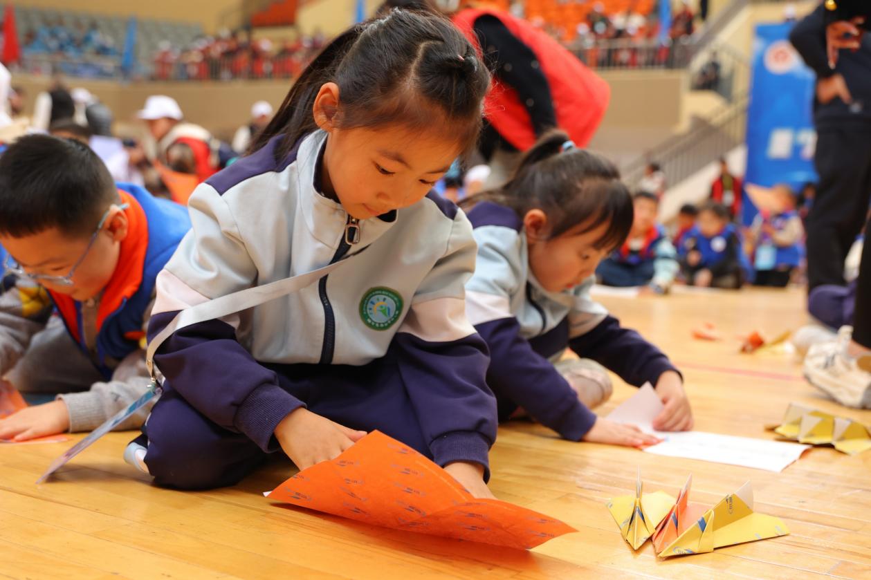 比赛现场。兴学幼儿园供图