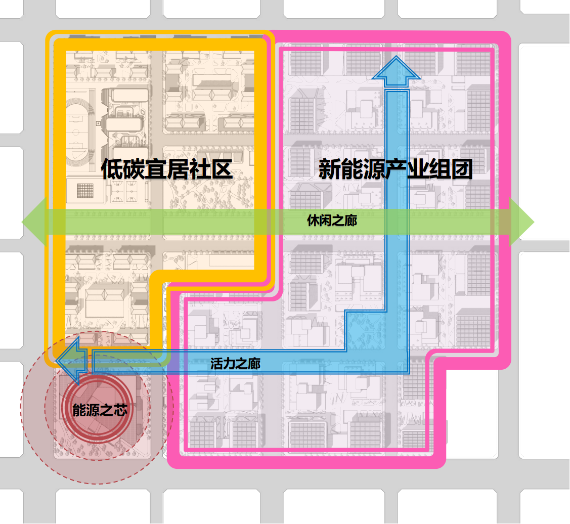 能建·新能源生態城項目規劃圖。中能建雄安城市發展有限公司供圖