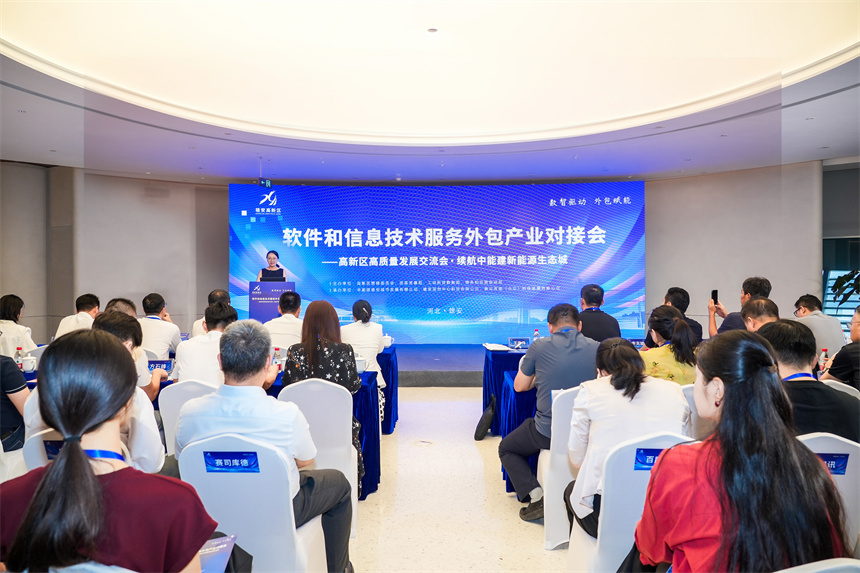 对接会现场。雄安高新区管委会供图