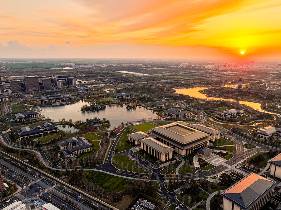 融合园。胡忠摄