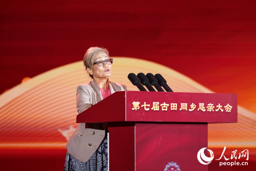 泰華樹膠有限公司董事長林立盛夫人林張素清。實習生 鄭舒塵攝