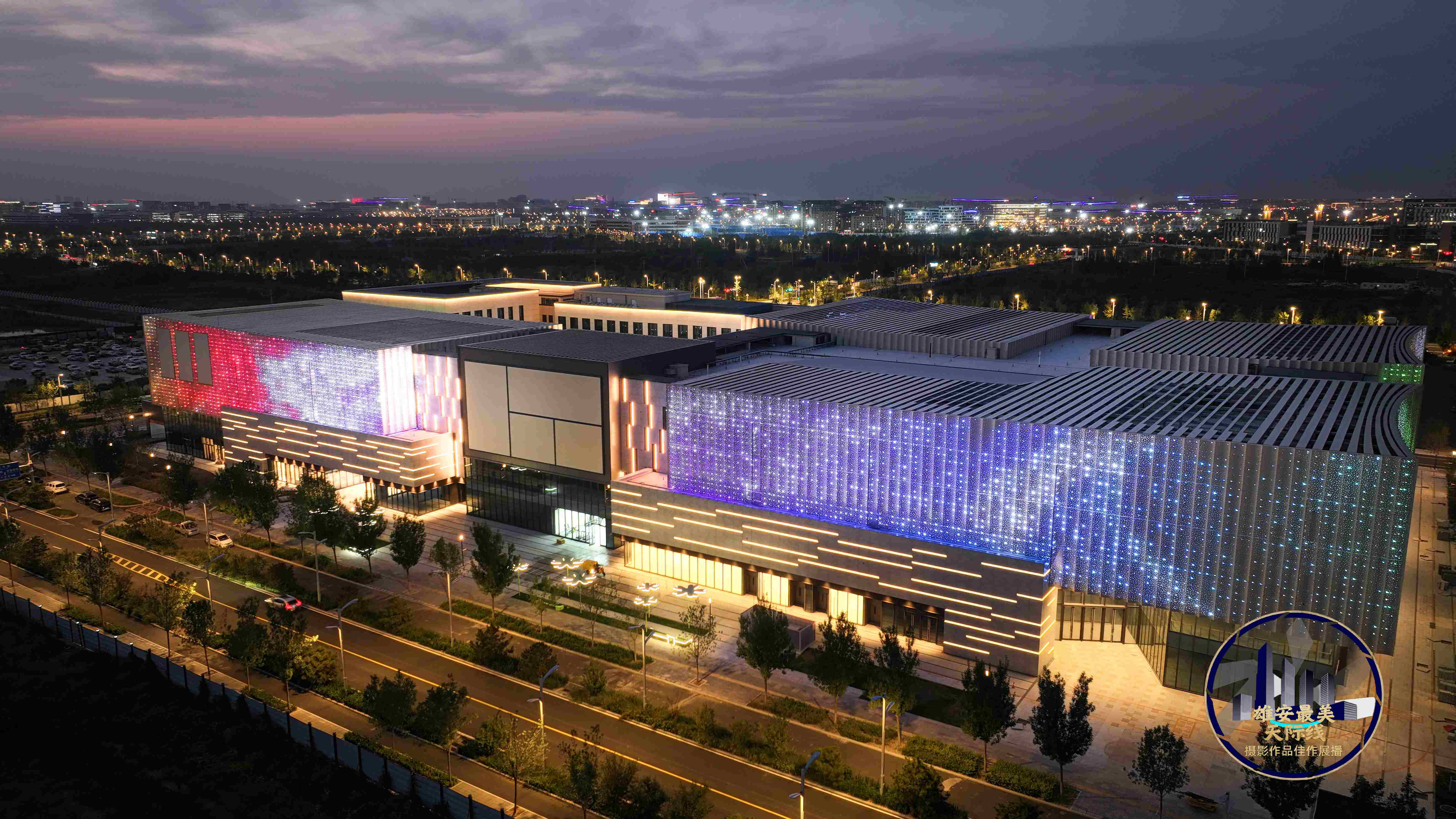 雄安起步区东部社区服务中心。杨程摄