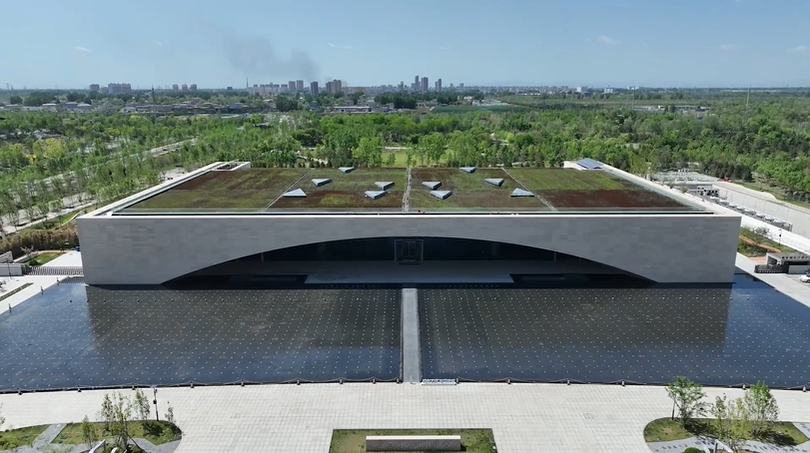 雄安城市計算中心——“雄安之眼”。雄安新區宣傳網信局供圖