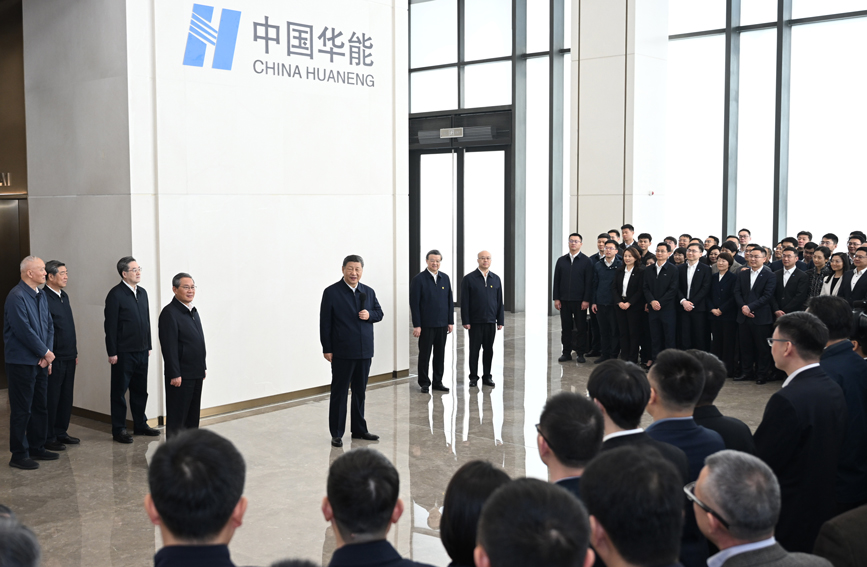 习近平在河北雄安新区考察