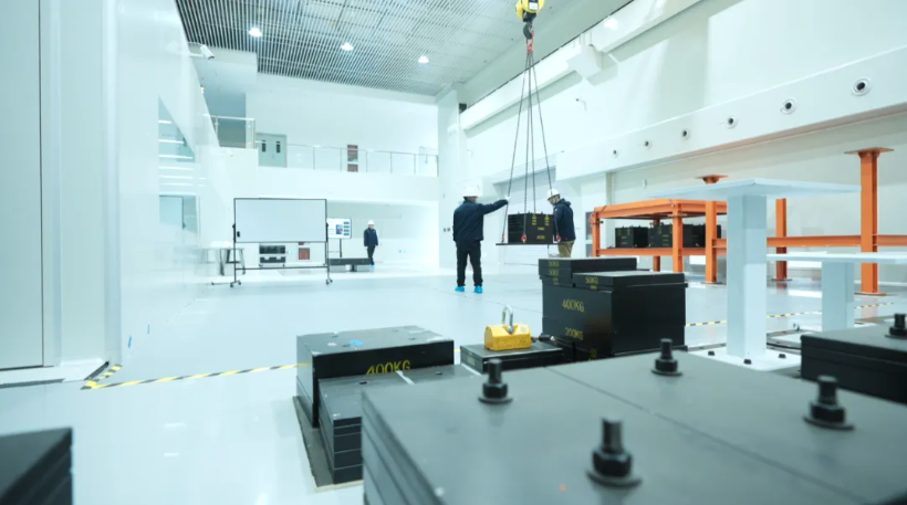 中國電子院納米級微振動實驗室。國投集團供圖