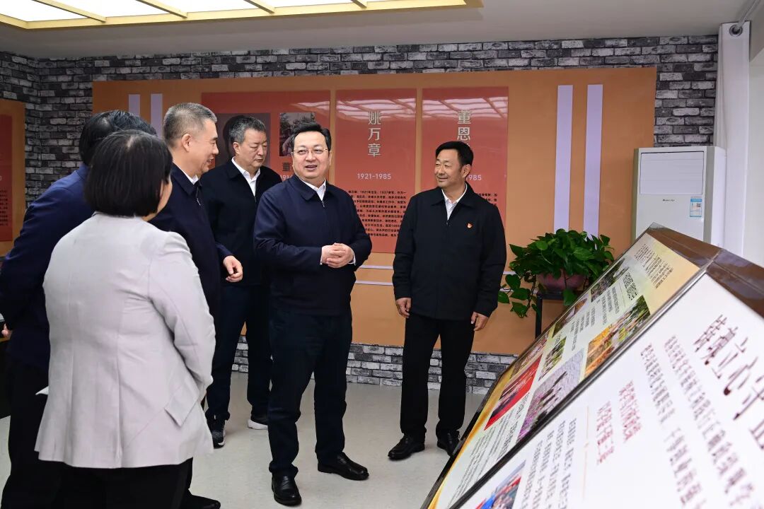 張國華調研雄安新區樹立和踐行正確政績觀學習教育、“群腐”集中整治，實地察看重點項目建設和企業招引工作。王偉倩攝