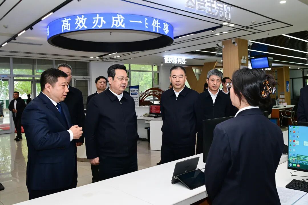 張國華調研雄安新區樹立和踐行正確政績觀學習教育、“群腐”集中整治，實地察看重點項目建設和企業招引工作。王偉倩攝