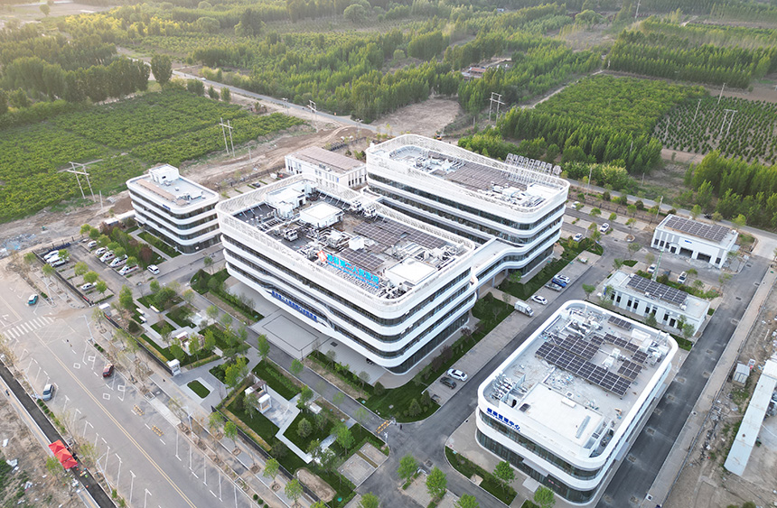 雄县第二人民医院绿色低碳智慧能源项目。中国华能供图